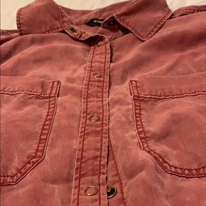 Button up pastel pink shirt!!💕💕